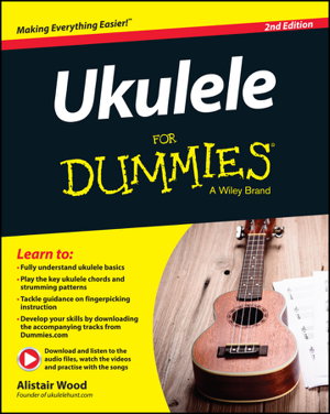 Cover art for Ukulele for Dummies