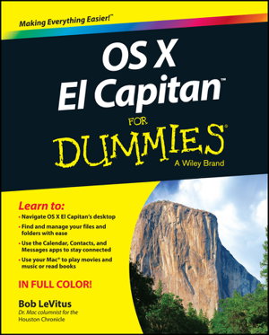 Cover art for OS X El Capitan For Dummies