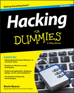 Cover art for Hacking For Dummies