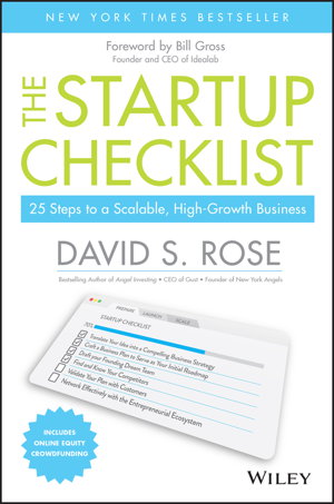Cover art for The Startup Checklist - 25 Steps to a Scalable, High-Growth Business