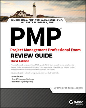 Cover art for PMP Project Management Professional Exam Review Guide