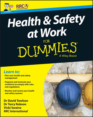 Cover art for Health and Safety at Work For Dummies