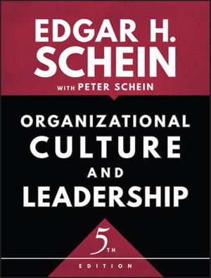 Cover art for Organizational Culture and Leadership, 5th edition