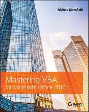 Cover art for Mastering VBA for Microsoft Office 2016