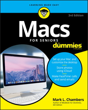 Cover art for Macs for Seniors for Dummies, 3rd Edition