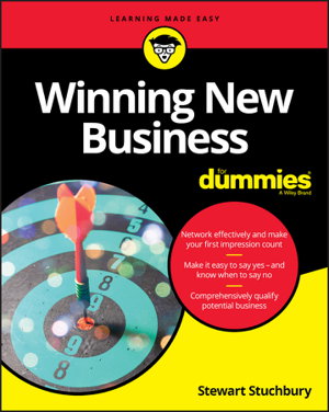 Cover art for Winning New Business For Dummies