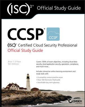 Cover art for CCSP (ISC)2 Certified Cloud Security Professional Official Study Guide