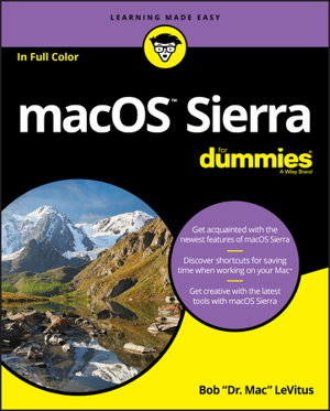 Cover art for Mac OS Sierra for Dummies