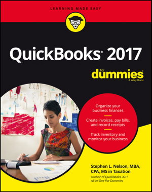 Cover art for QuickBooks 2017 for Dummies