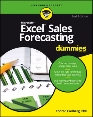 Cover art for Excel Sales Forecasting For Dummies