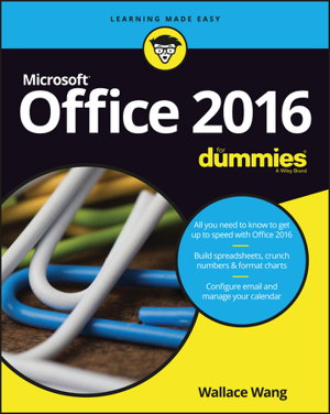 Cover art for Office 2016 For Dummies