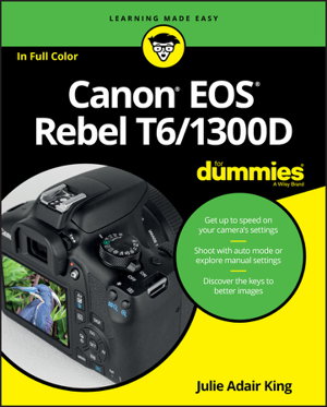 Cover art for Canon EOS Rebel T6/1300D For Dummies