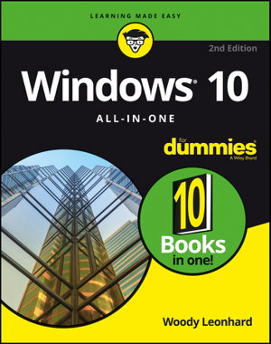 Cover art for Windows 10 All-In-One For Dummies