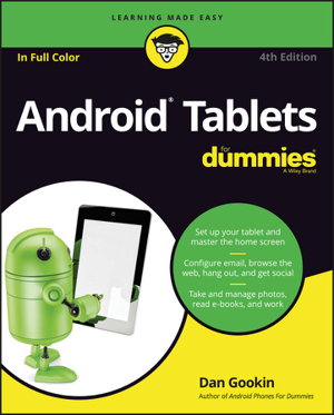 Cover art for Android Tablets For Dummies