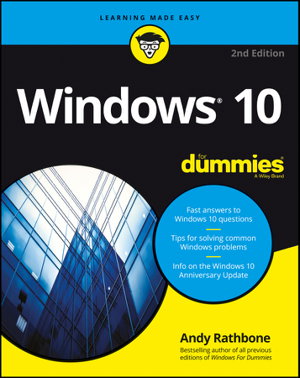 Cover art for Windows 10 For Dummies