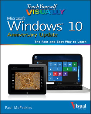 Cover art for Teach Yourself VISUALLY Windows 10 Anniversary Update