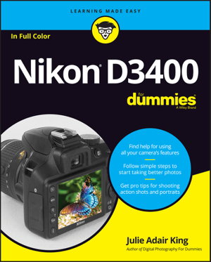 Cover art for Nikon D3400 for Dummies