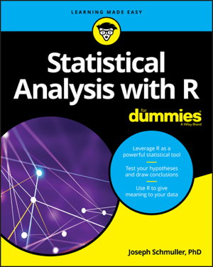 Cover art for Statistical Analysis with R For Dummies