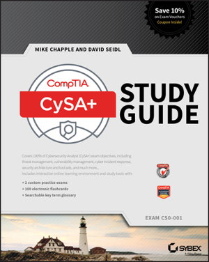 Cover art for CompTIA Cybersecurity Analyst (Csa+) Study Guide Exam Cs0-001