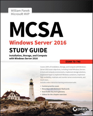 Cover art for MCSA Windows Server 2016 Study Guide: Exam 70-740