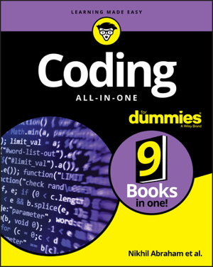 Cover art for Coding All-in-One For Dummies