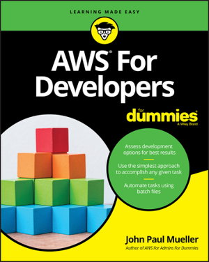 Cover art for AWS For Developers For Dummies