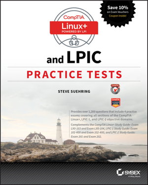 Cover art for CompTIA Linux+ and LPIC Practice Tests