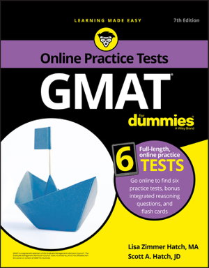 Cover art for Gmat for Dummies, with Online Practice