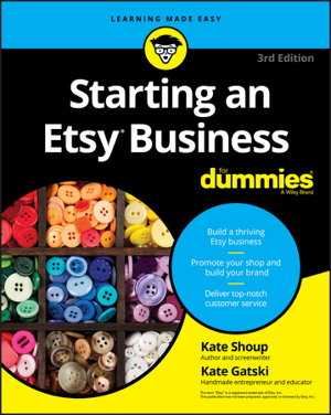 Cover art for Starting an Etsy Business For Dummies