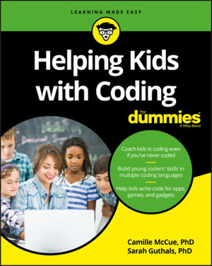 Cover art for Helping Kids with Coding For Dummies