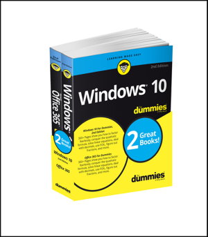 Cover art for Windows 10 & Office 365 For Dummies, Book + Video Bundle