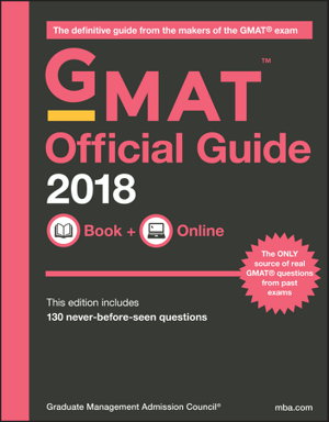 Cover art for GMAT Official Guide 2018: Book + Online