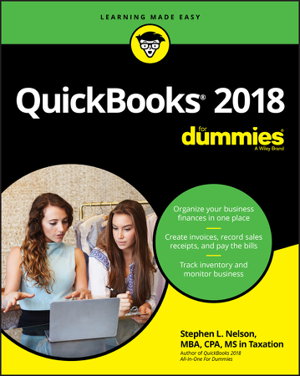 Cover art for QuickBooks 2018 For Dummies