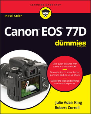 Cover art for Canon Eos 77D for Dummies