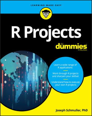 Cover art for R Projects For Dummies