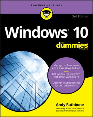 Cover art for Windows 10 For Dummies