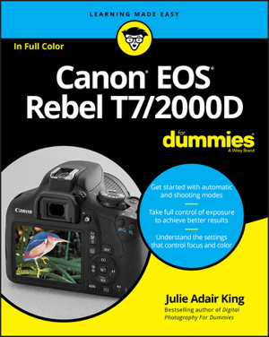 Cover art for Canon Eos Rebel T7/2000D for Dummies