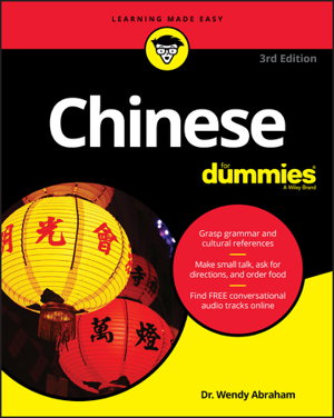 Cover art for Chinese For Dummies, 3rd Edition