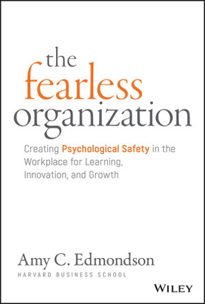 Cover art for The Fearless Organization