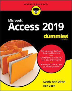 Cover art for Access 2019 For Dummies