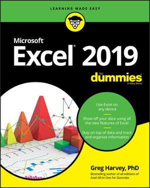 Cover art for Excel 2019 For Dummies