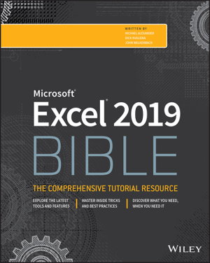 Cover art for Excel 2019 Bible