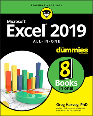 Cover art for Excel 2019 All-In-One For Dummies