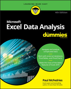 Cover art for Excel Data Analysis For Dummies