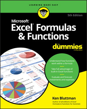 Cover art for Excel Formulas & Functions For Dummies