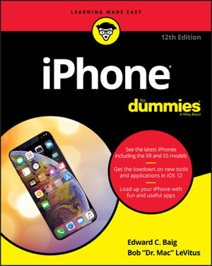 Cover art for iPhone For Dummies