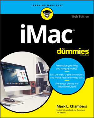 Cover art for iMac For Dummies