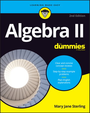 Cover art for Algebra II for Dummies