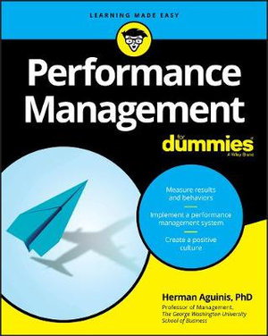 Cover art for Performance Management For Dummies