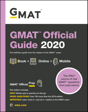 Cover art for GMAT Official Guide 2020